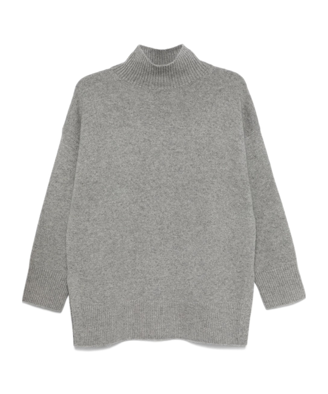 Vince Long-sleeved Sweater In Gray