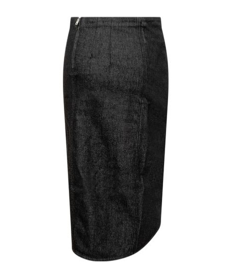 Iro Yaiko Asymmetric Skirt In Black