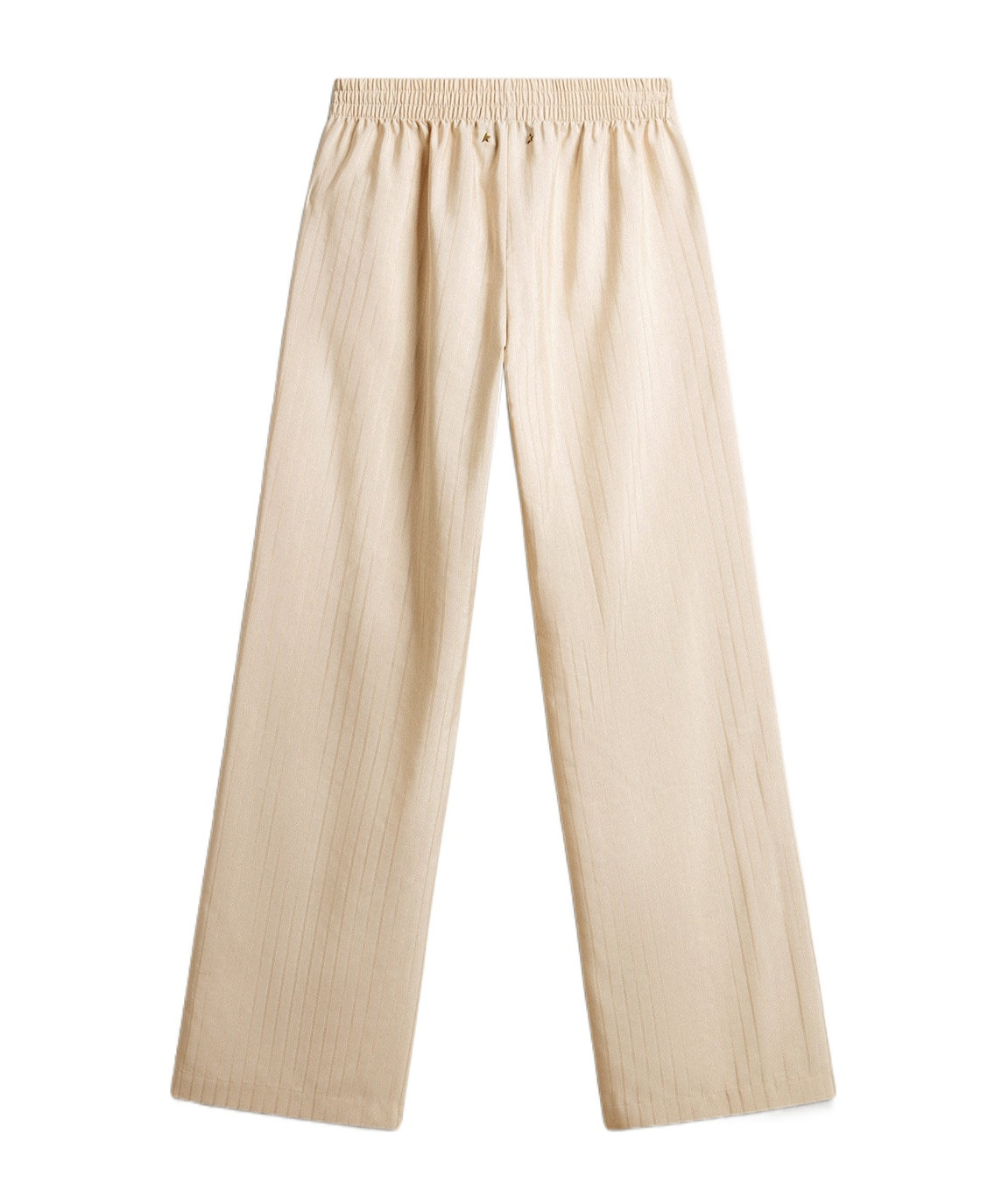 Shop Golden Goose Women's Light Beige Silk And Viscose Joggers In Nude