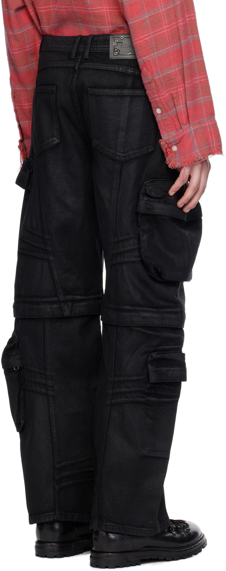 Andersson Bell Belt-loop Jeans In Black