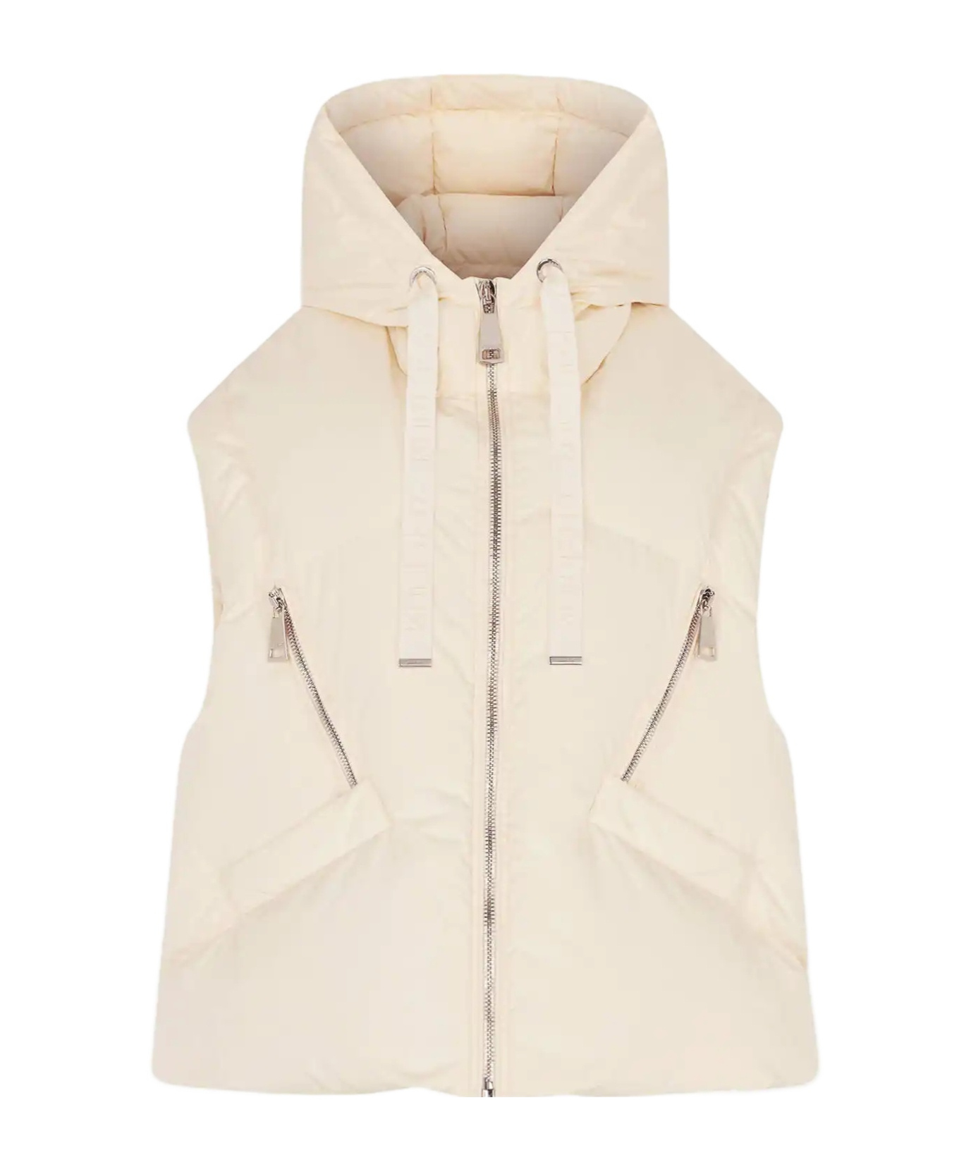 Khrisjoy Matte Down Vest In Neutral