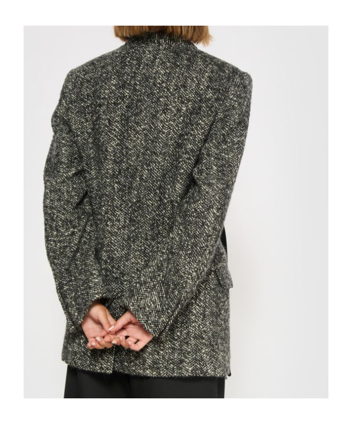 Isabel Marant Double-breasted Coat Featuring Belt Detail In Black