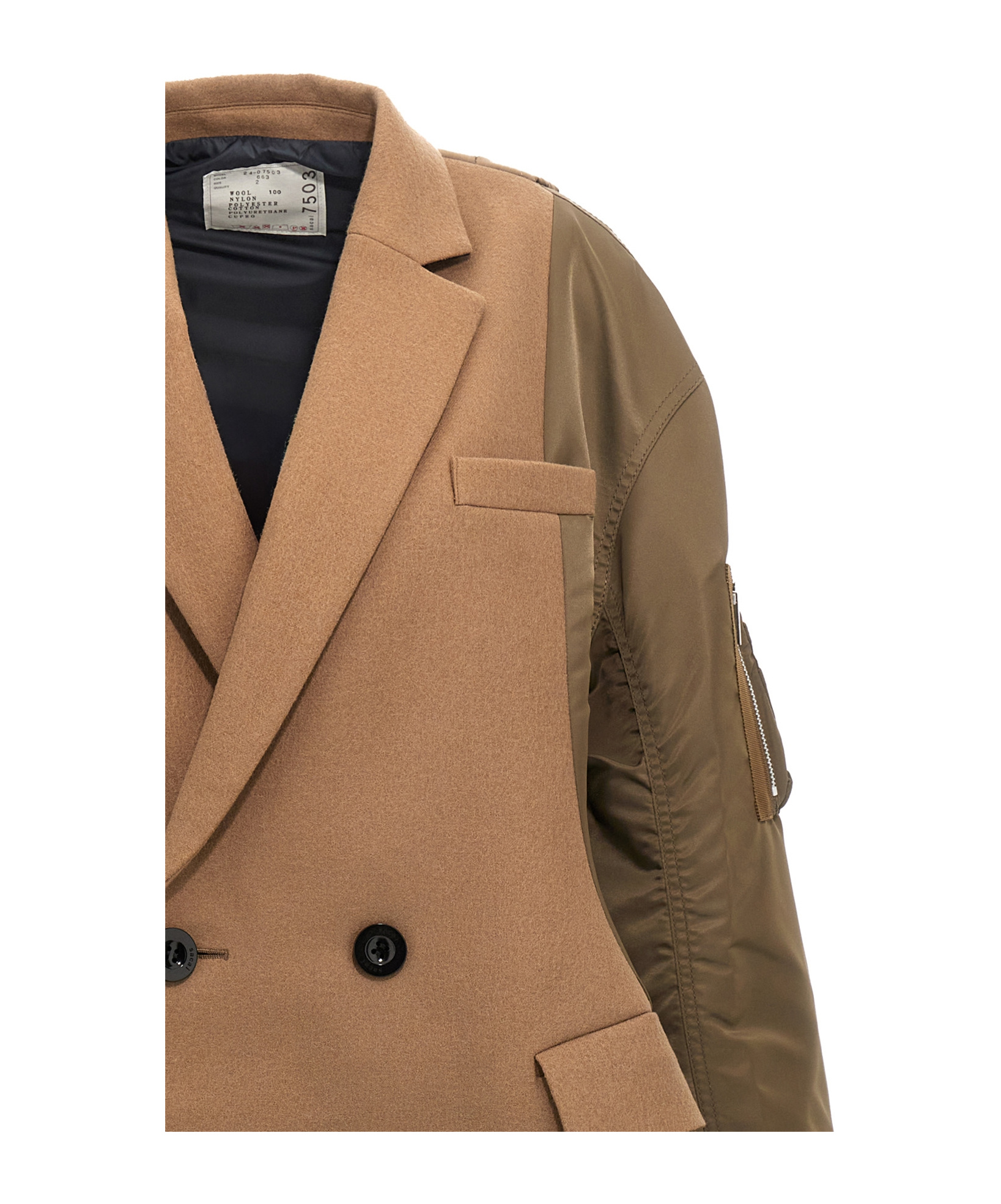 SACAI PANELLED JACKET