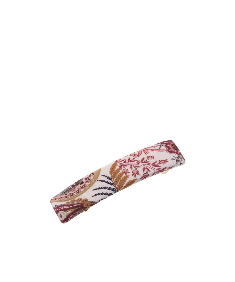 Etro Pattern Hairpin In Pink