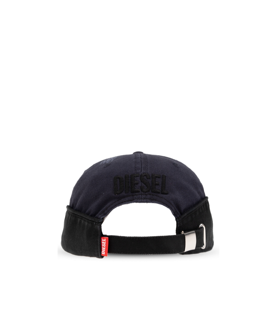 Diesel C-dale Cotton Cap In Black