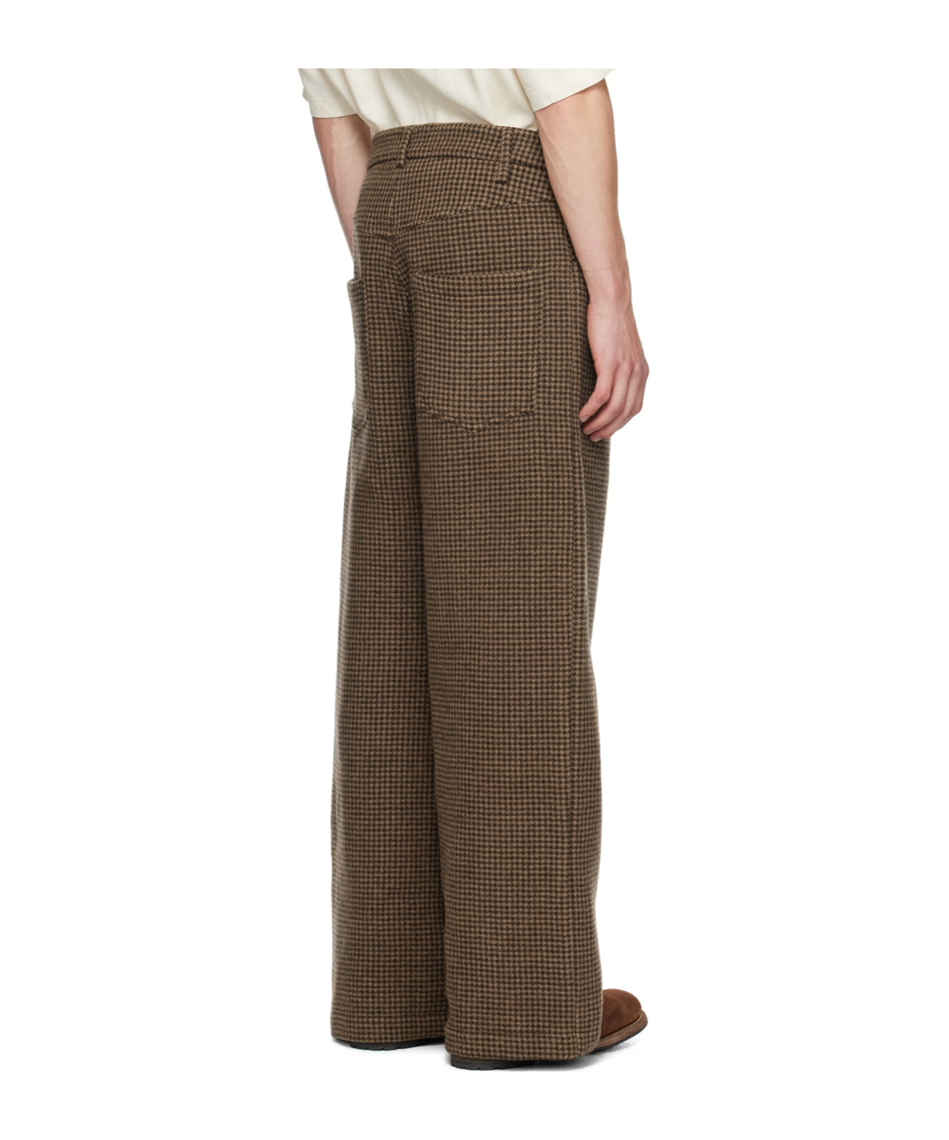 SONG FOR THE MUTE BELT-LOOP CASUAL PANTS