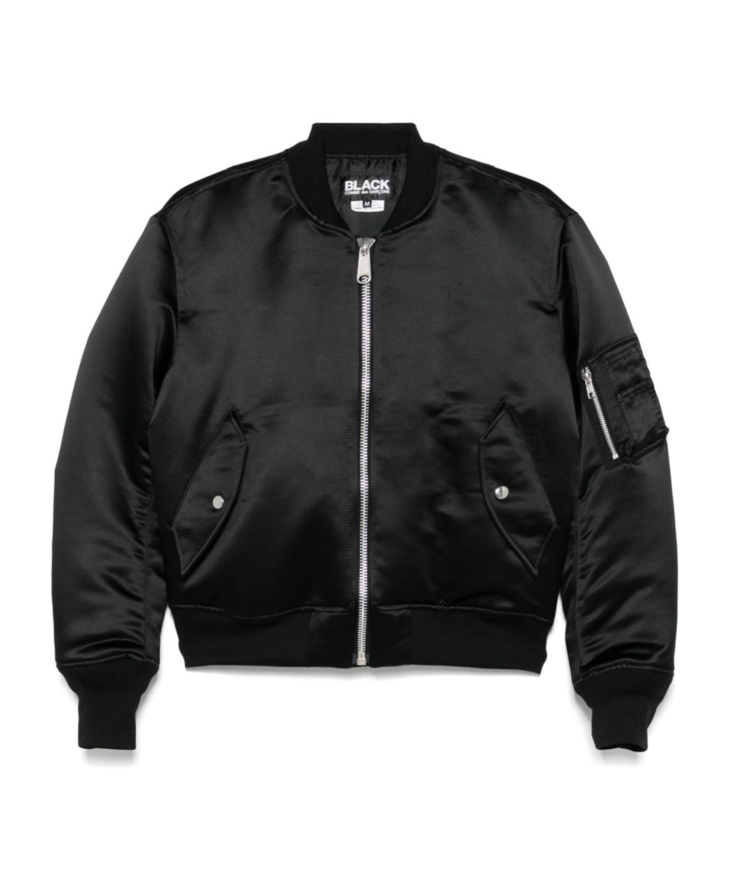Comme Des Garçons Satin Bomber Jacket