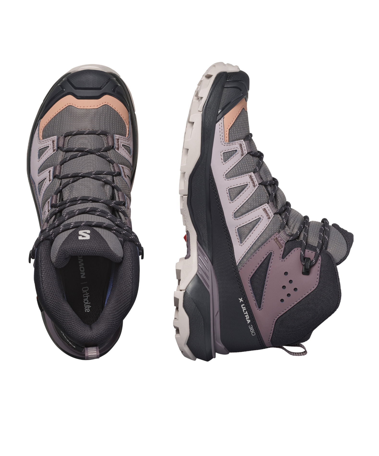 Salomon X Ultra 360 Sneakers In Black