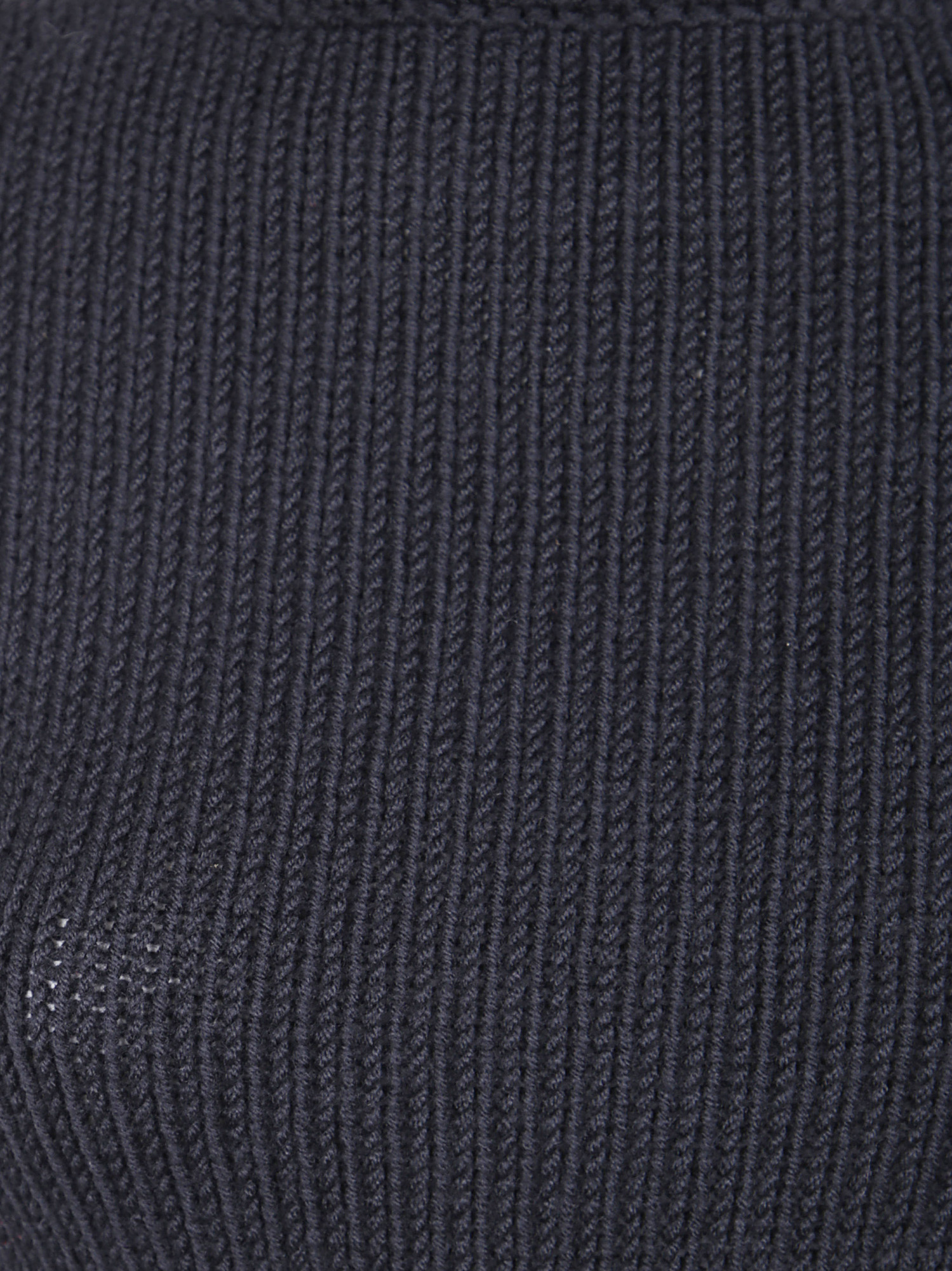 Baserange Ribbed Turtleneck Sweater In Gray