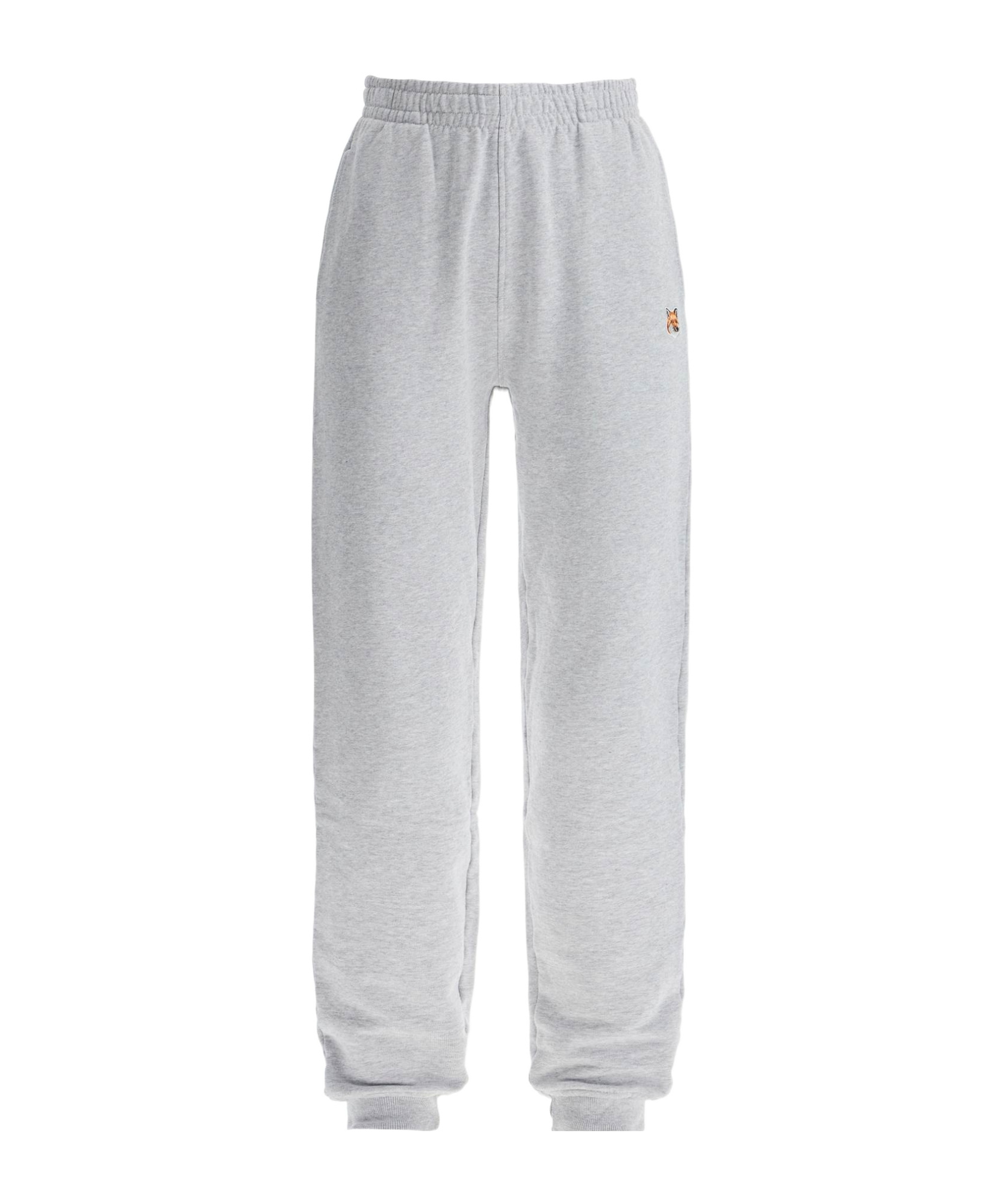 Maison Kitsuné Fox Head Jogging Pants In White