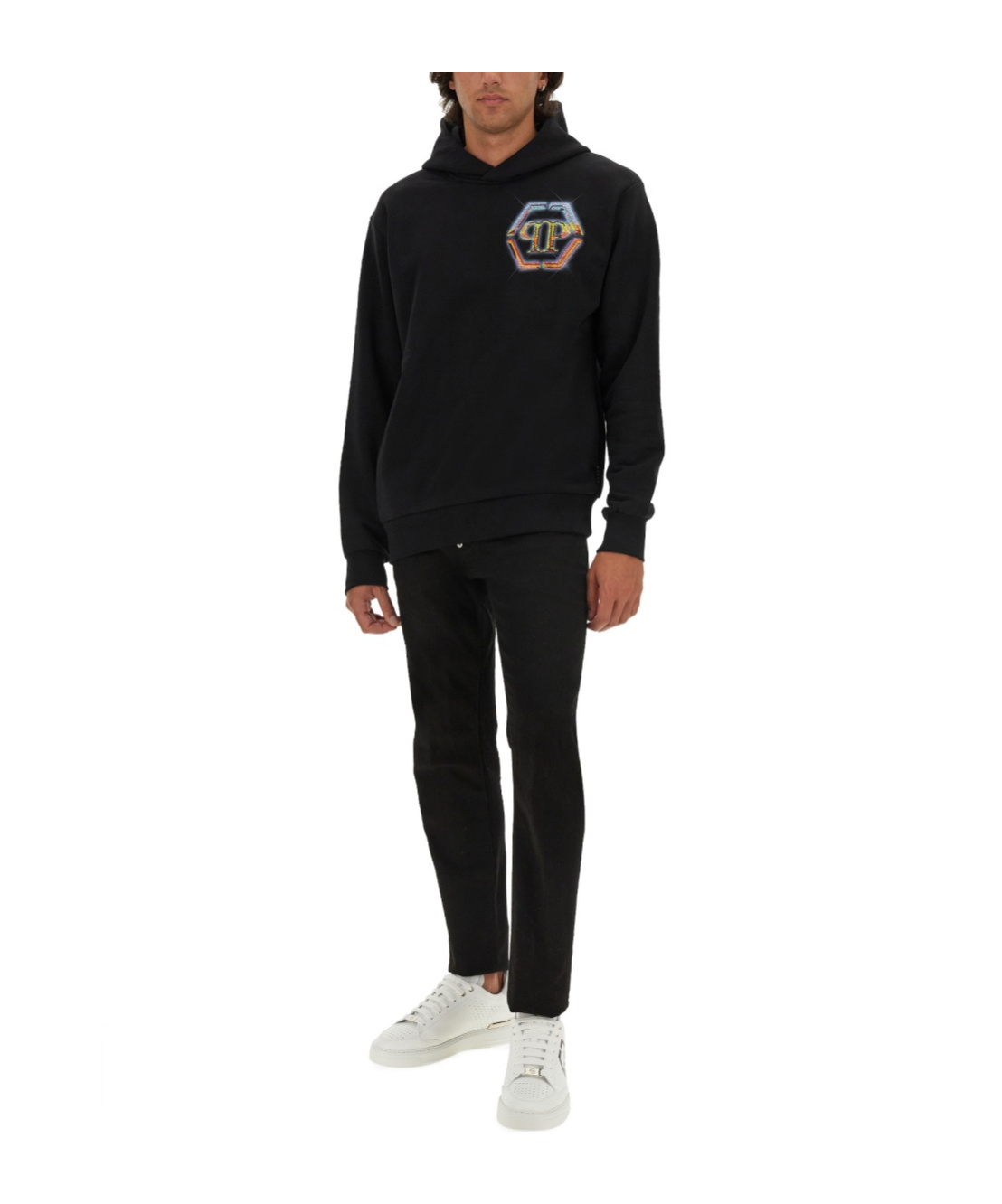 Philipp Plein Sweatshirt With Logo In Black