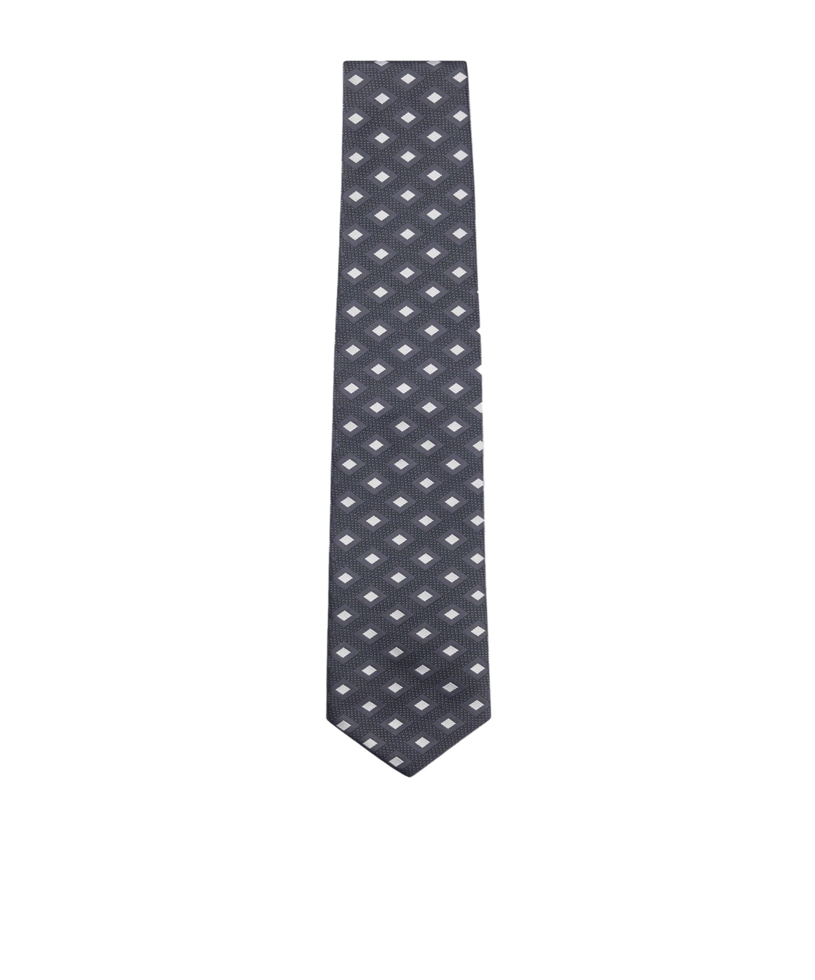 Hugo Boss Jacquard Pattern Tie In Black