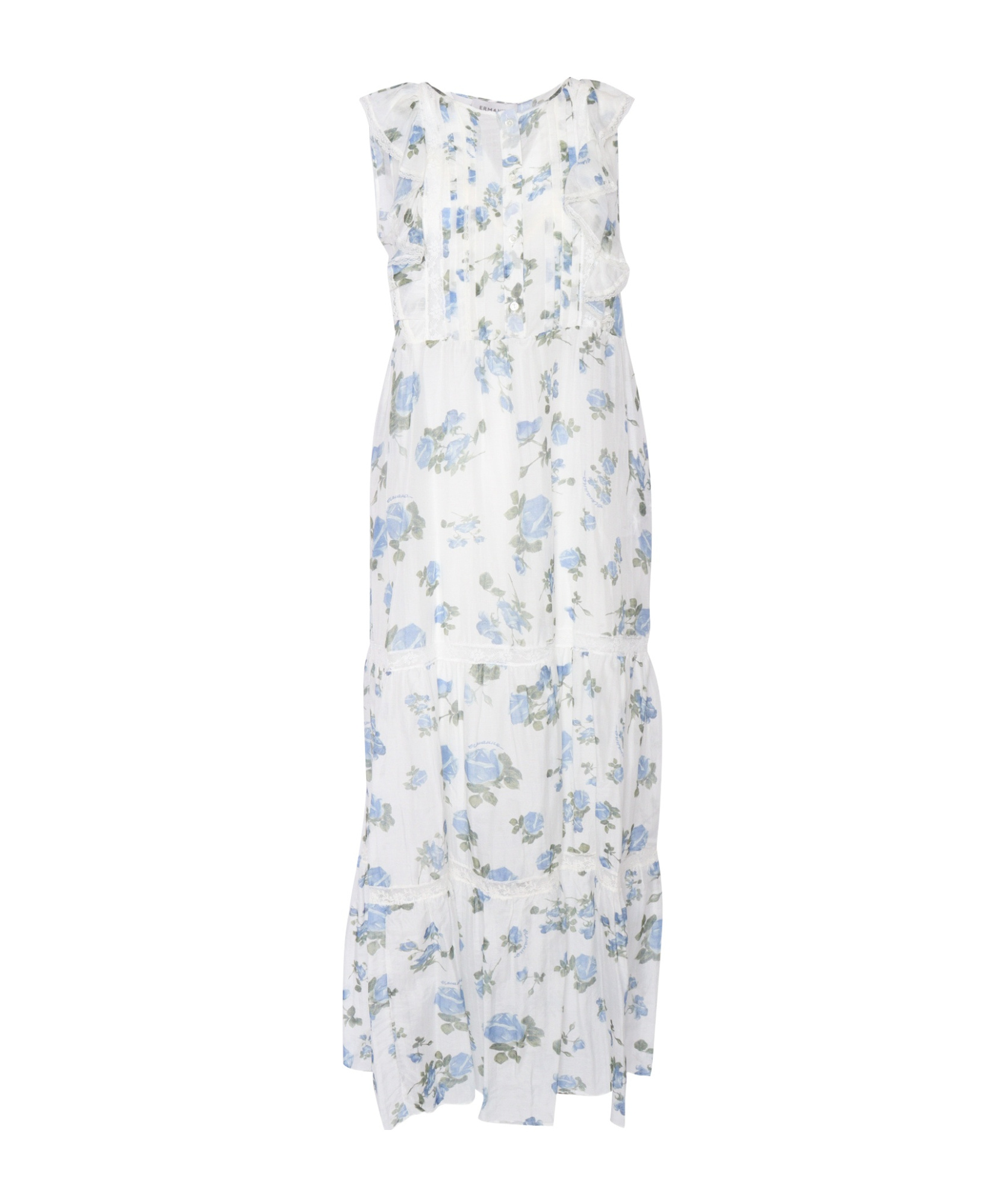 Ermanno Scervino Floral Printed Sleeveless Dress