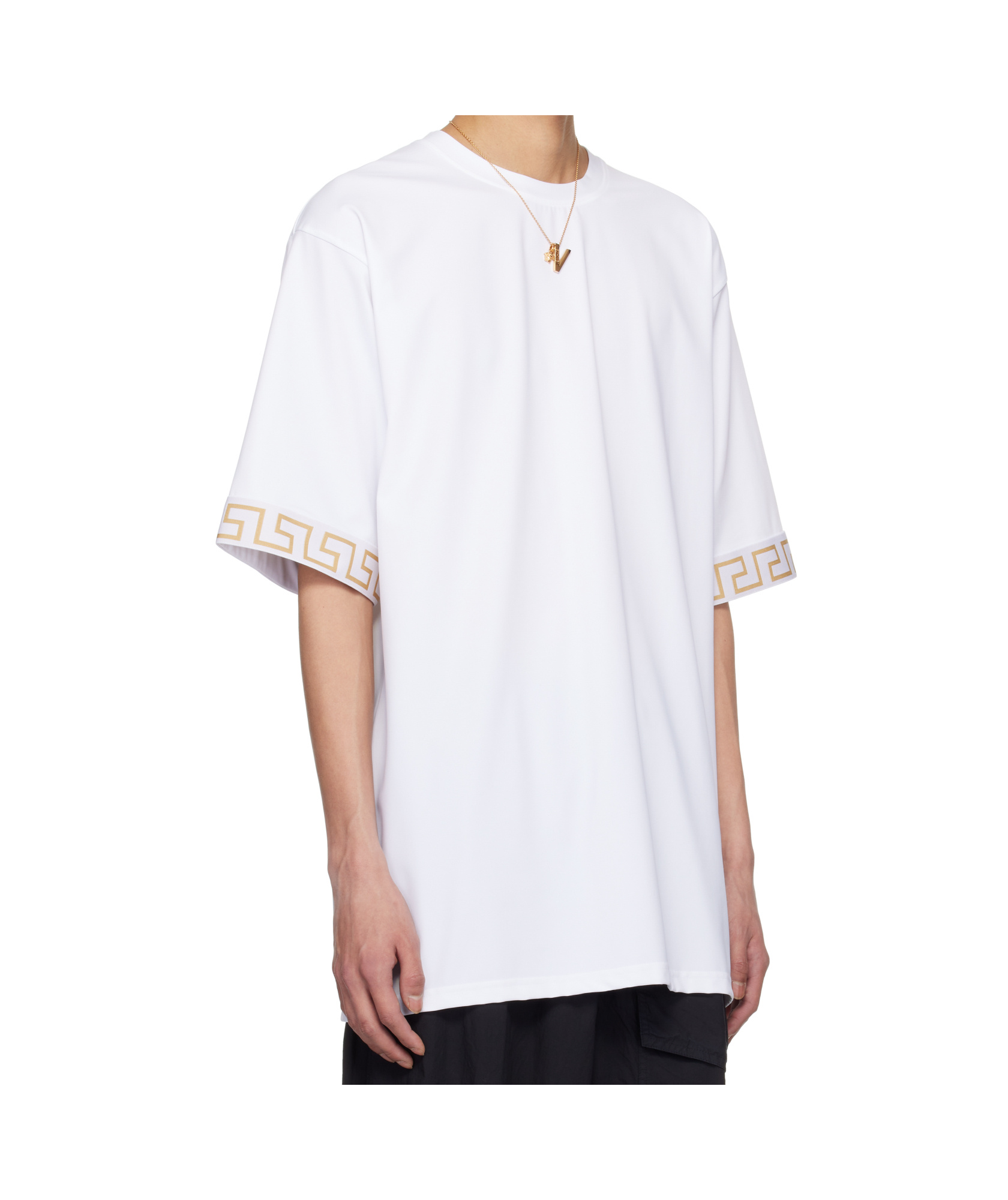 Versace Short-sleeved T-shirt In White