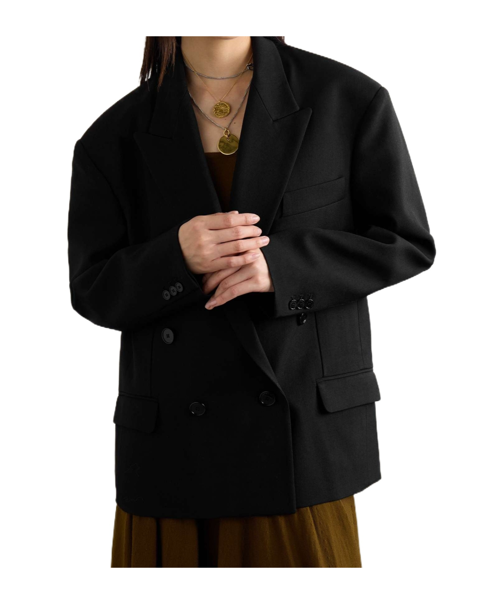 Isabel Marant Double-breasted Blazer In Black