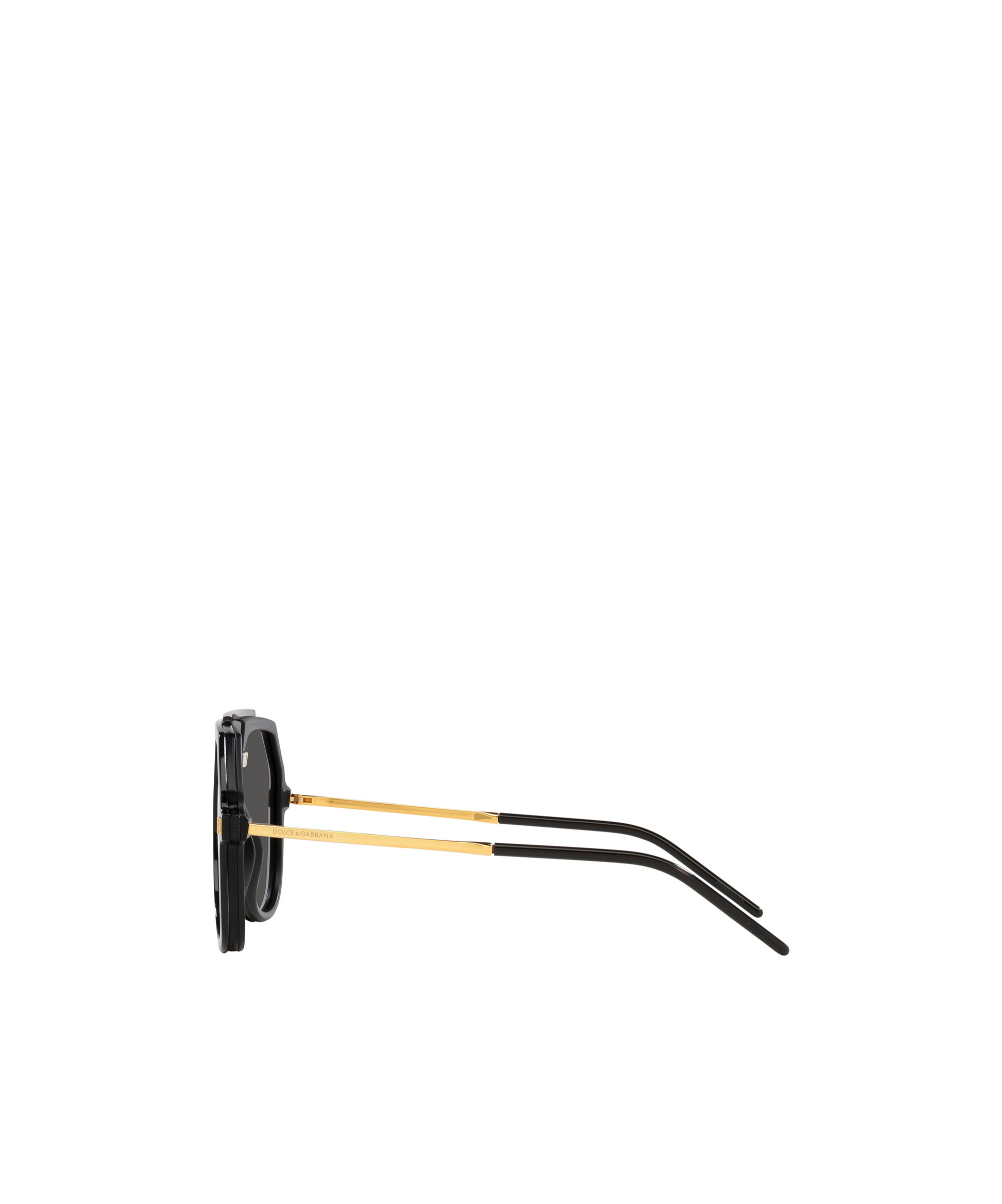 Dolce & Gabbana Dolce Gabbana Eyewear Aviator Frame Sunglasses In Black