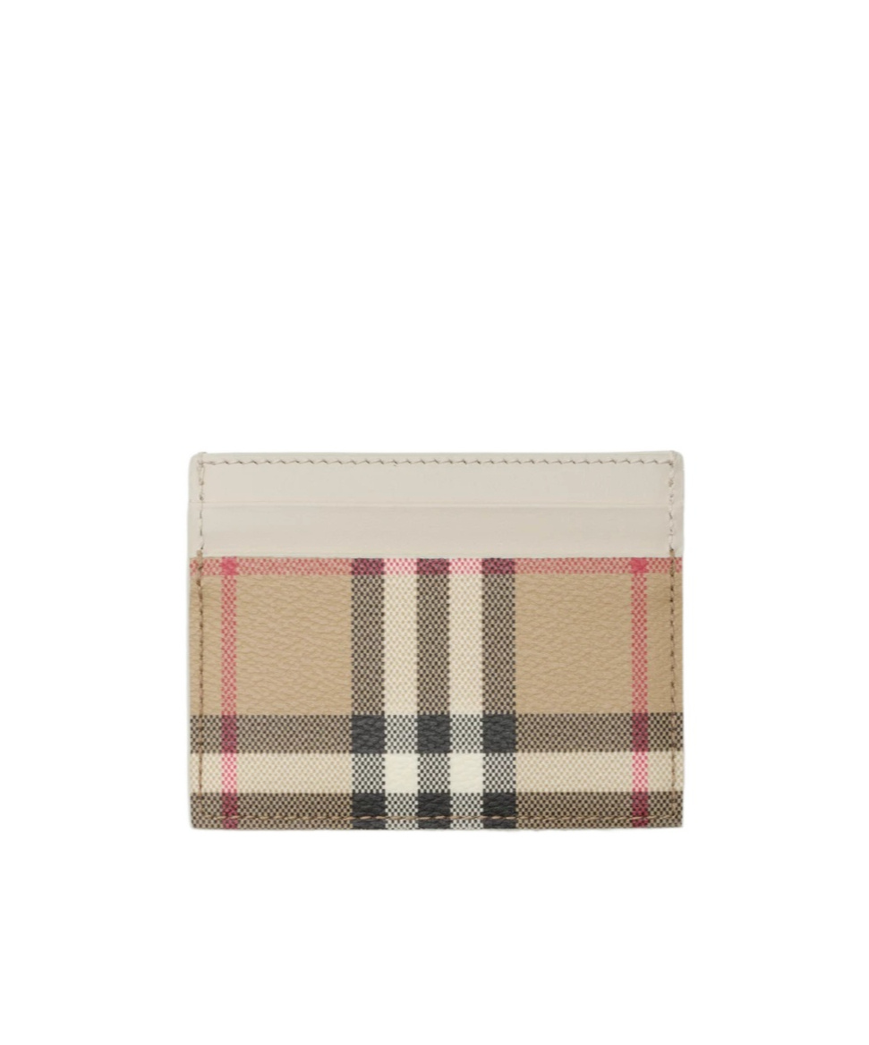 Burberry Check Card Case