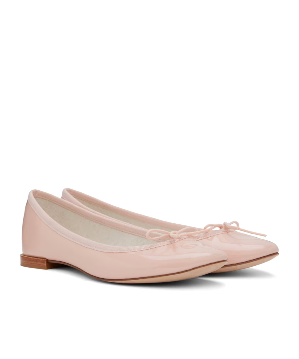 Repetto Pink Cendrillon Ballerina Flats In Nude