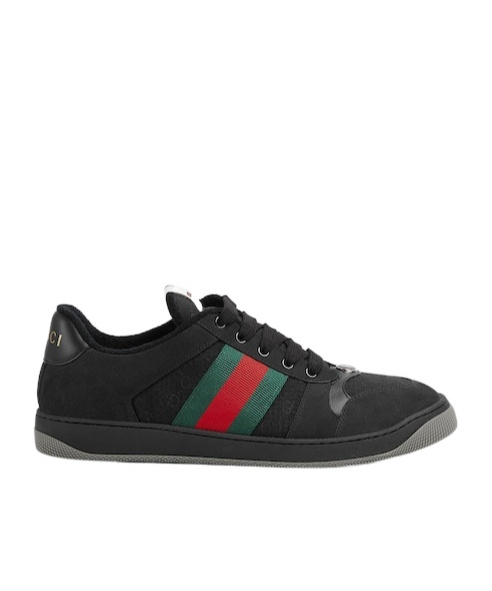 Gucci Men's Gg Screener Sneaker In Black