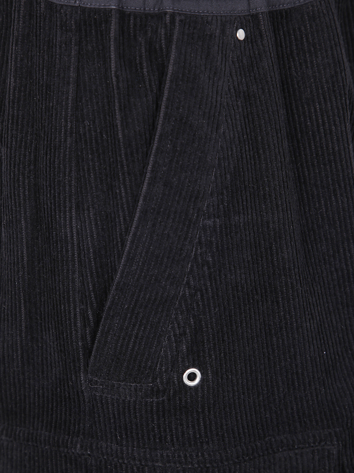 Rick Owens Drawstring Casual Pants In Blue