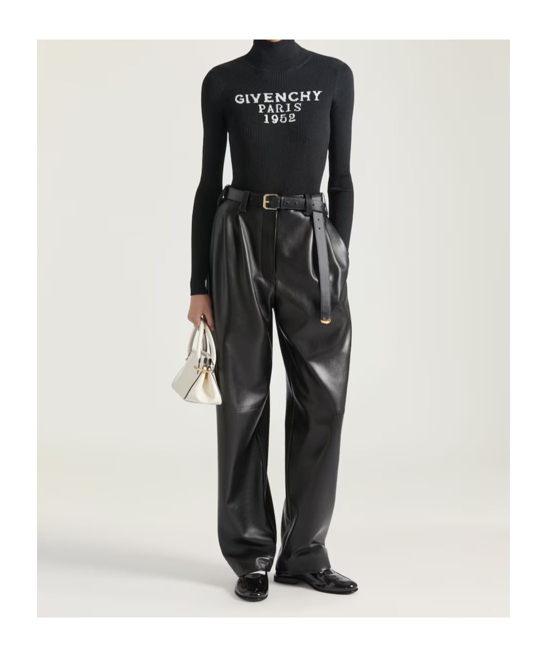 Givenchy Body In Fine Rib With  Signature In Black