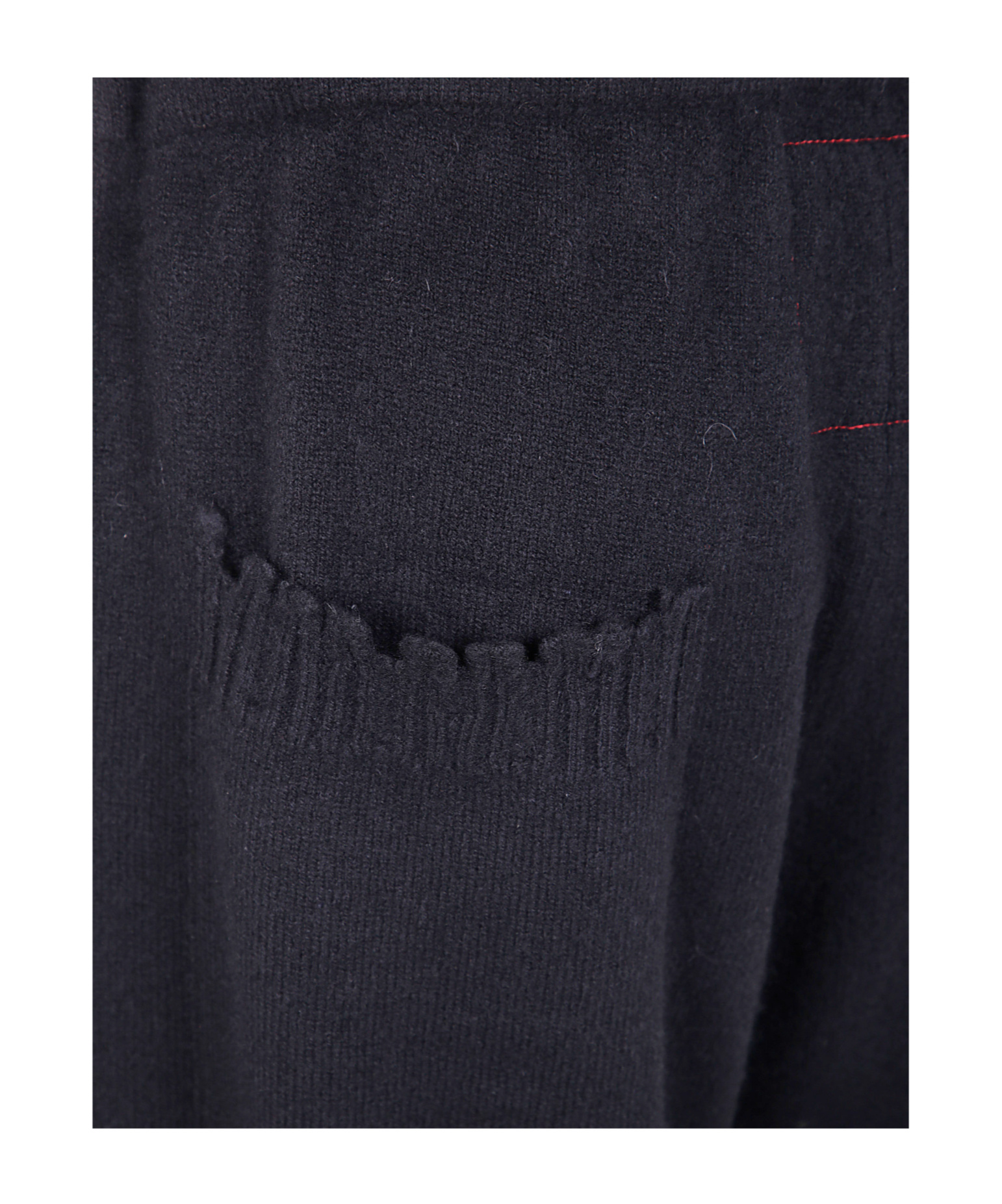 Uma Wang Drawstring Pocket Trousers In Black