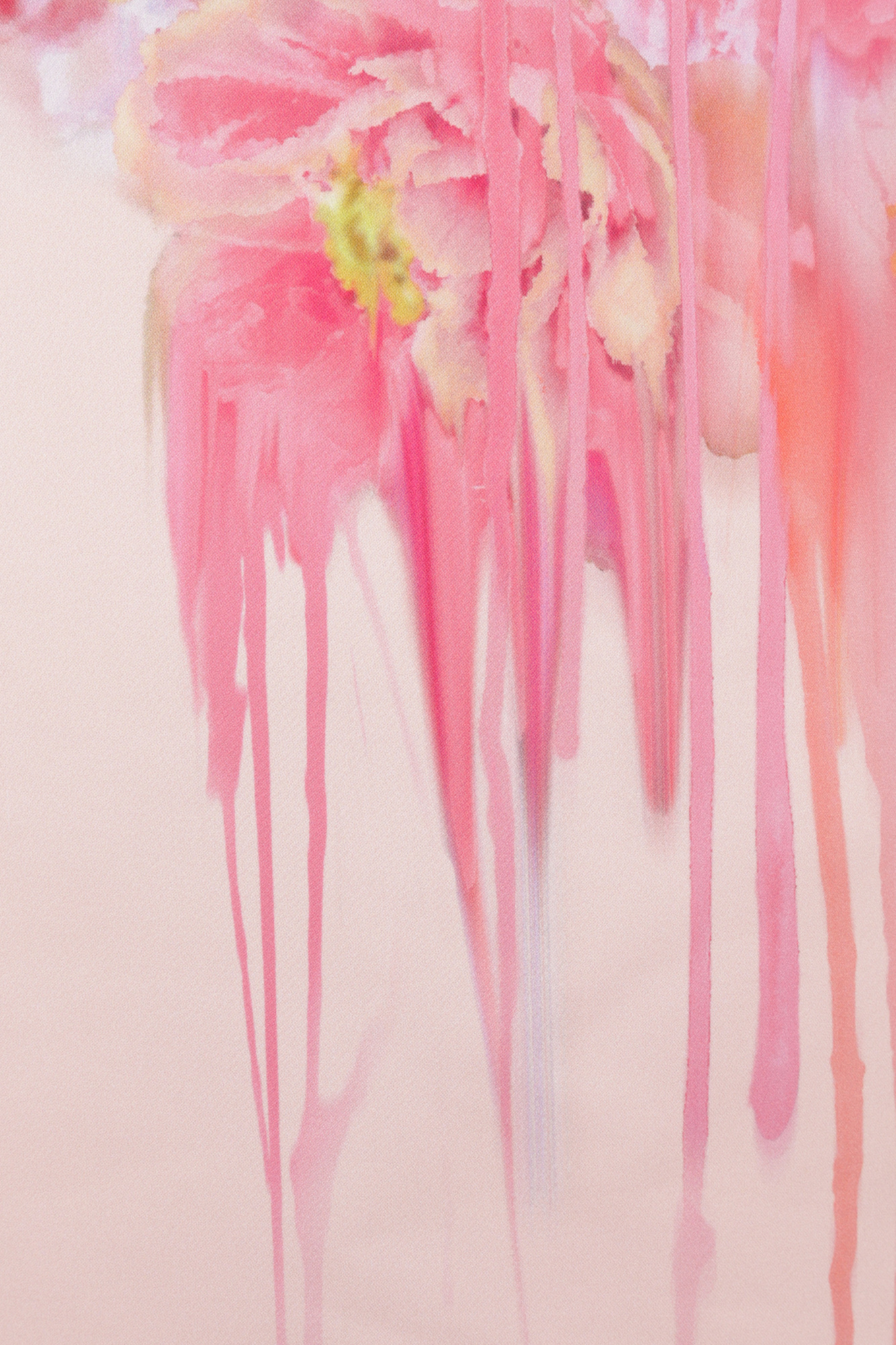 Blumarine Floral-print Midi Dress In Pink