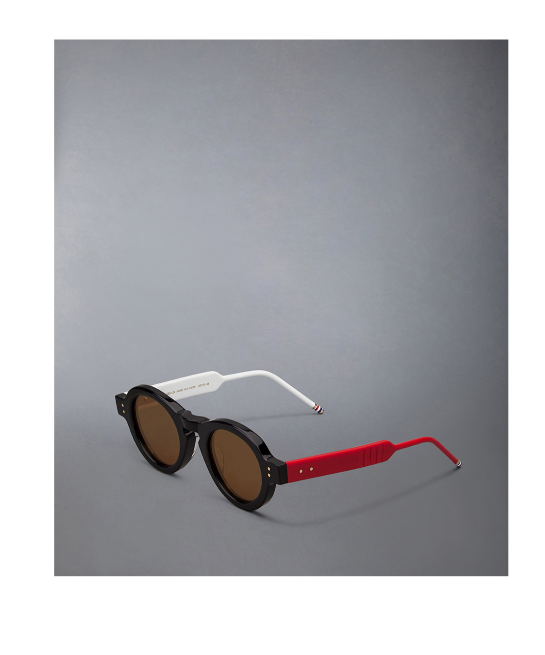 Thom Browne Tokyo Tortoise Rectangular Sunglasses In Brown
