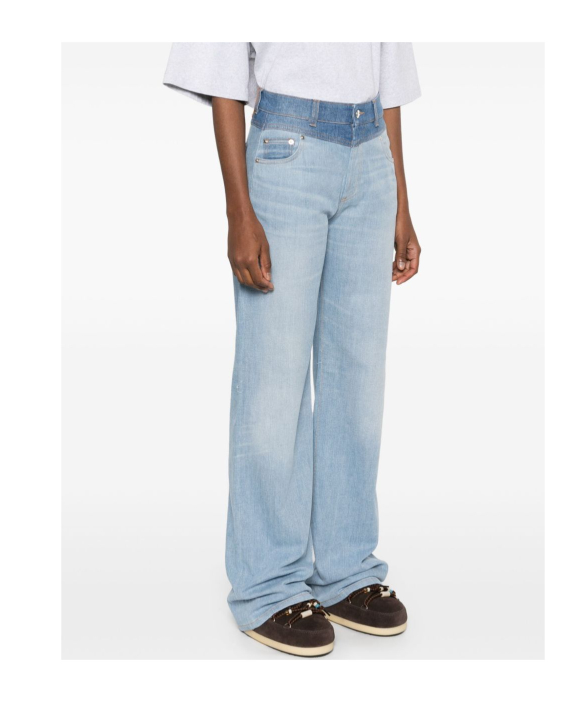 Iceberg Two-tone Jeans
