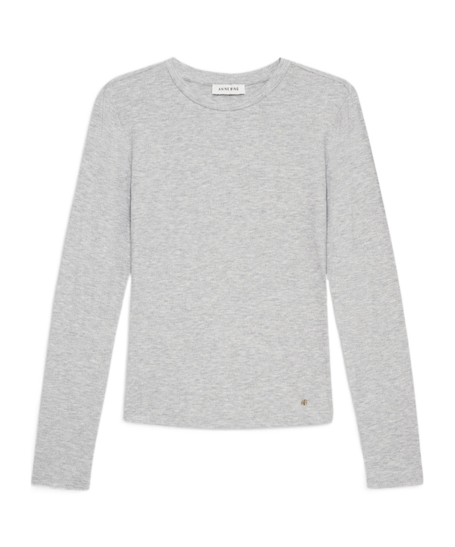 Shop Anine Bing Jo T-shirt In White
