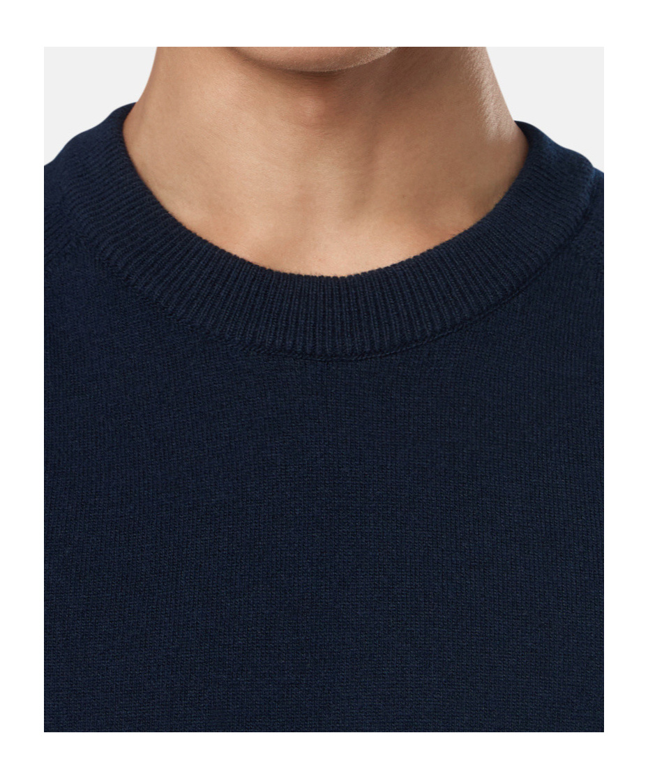 Shop Stone Island Wool Sweater In Blue