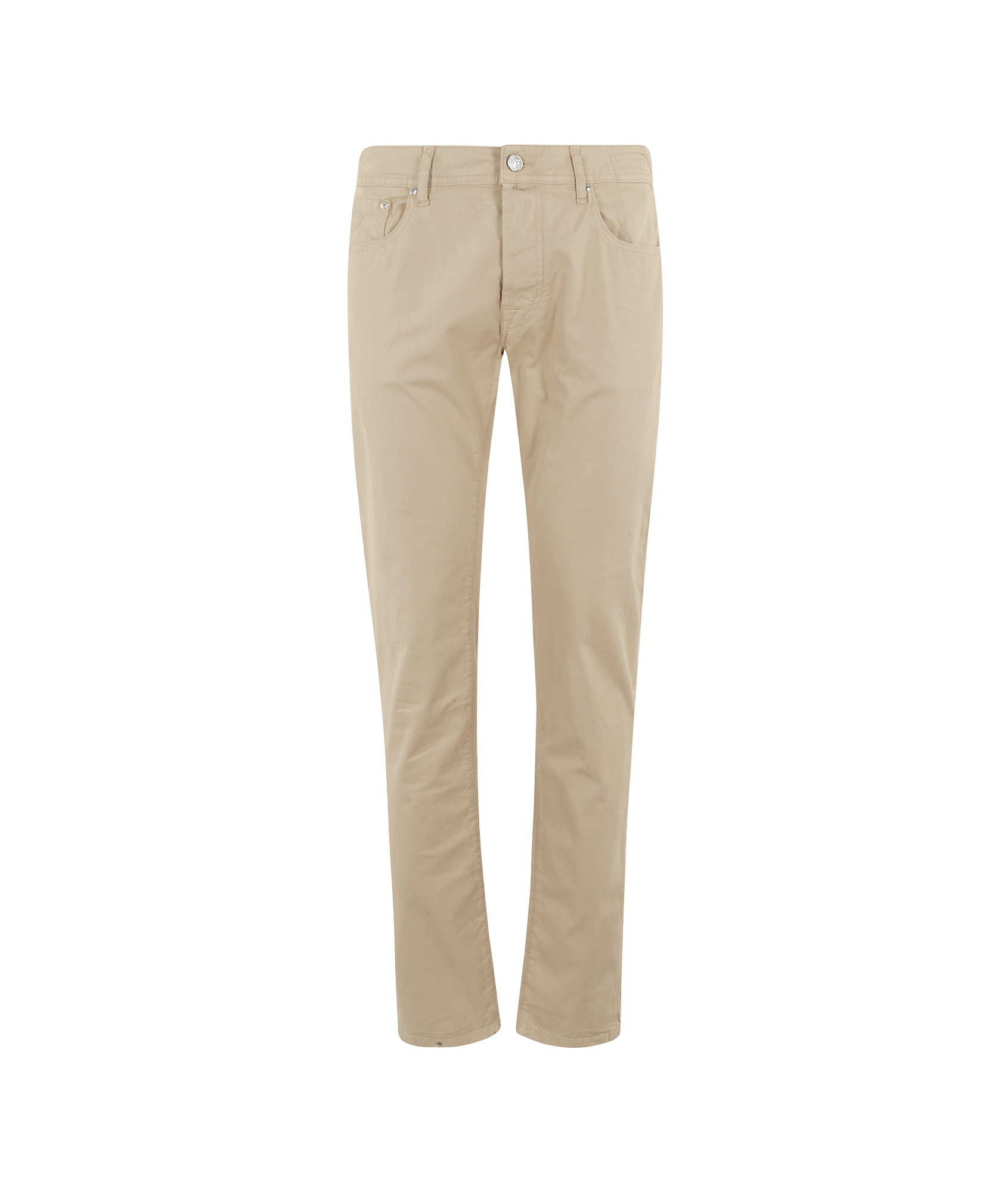 Jacob Cohen Beige Cotton Jeans In Nude