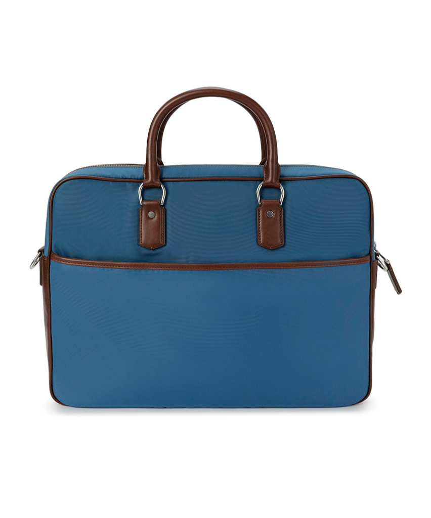 DUNHILL LOGO SHOULDER BAG 