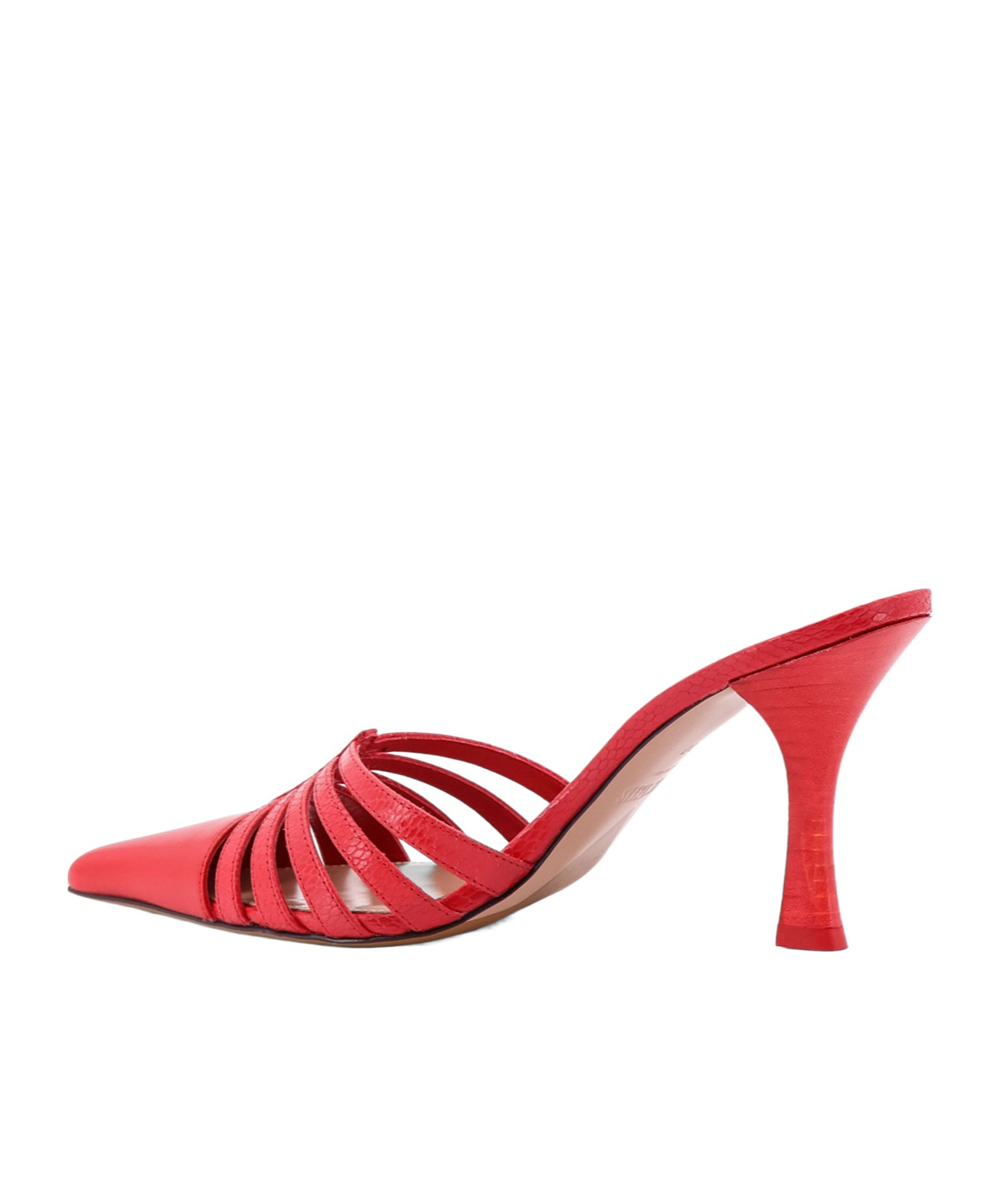 Paris Texas Nadia Sabot Sandals In Red