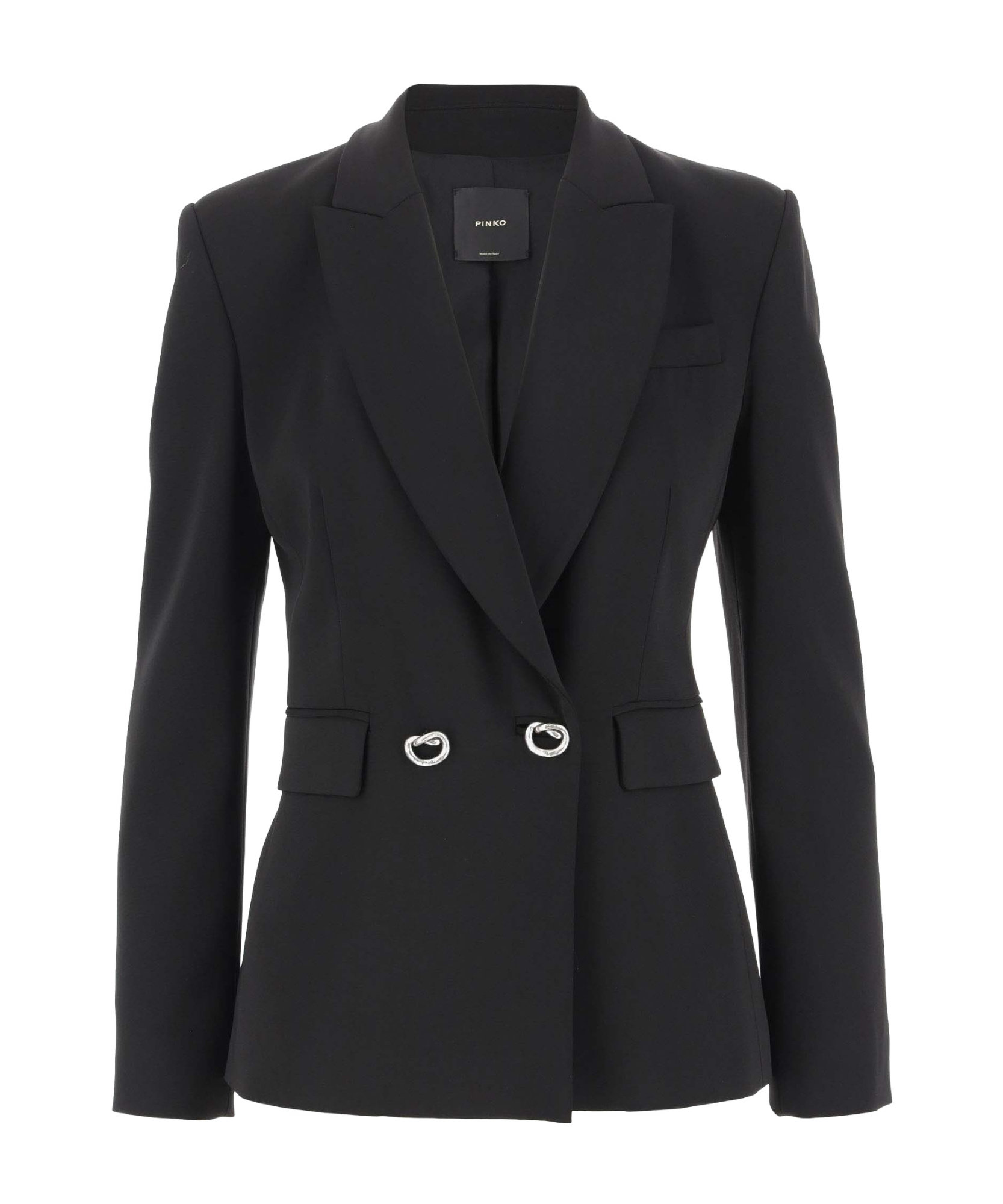 Pinko Metal-buttons Cady Blazer In Black