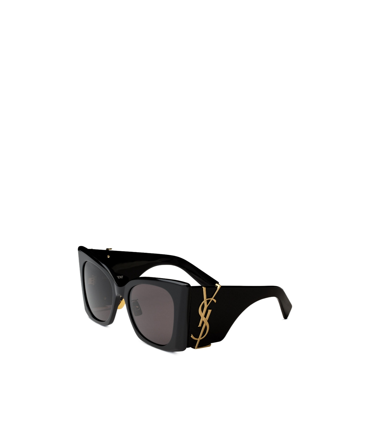 Saint Laurent Sl M119 Blaze Oversize-frame Sunglasses In Black