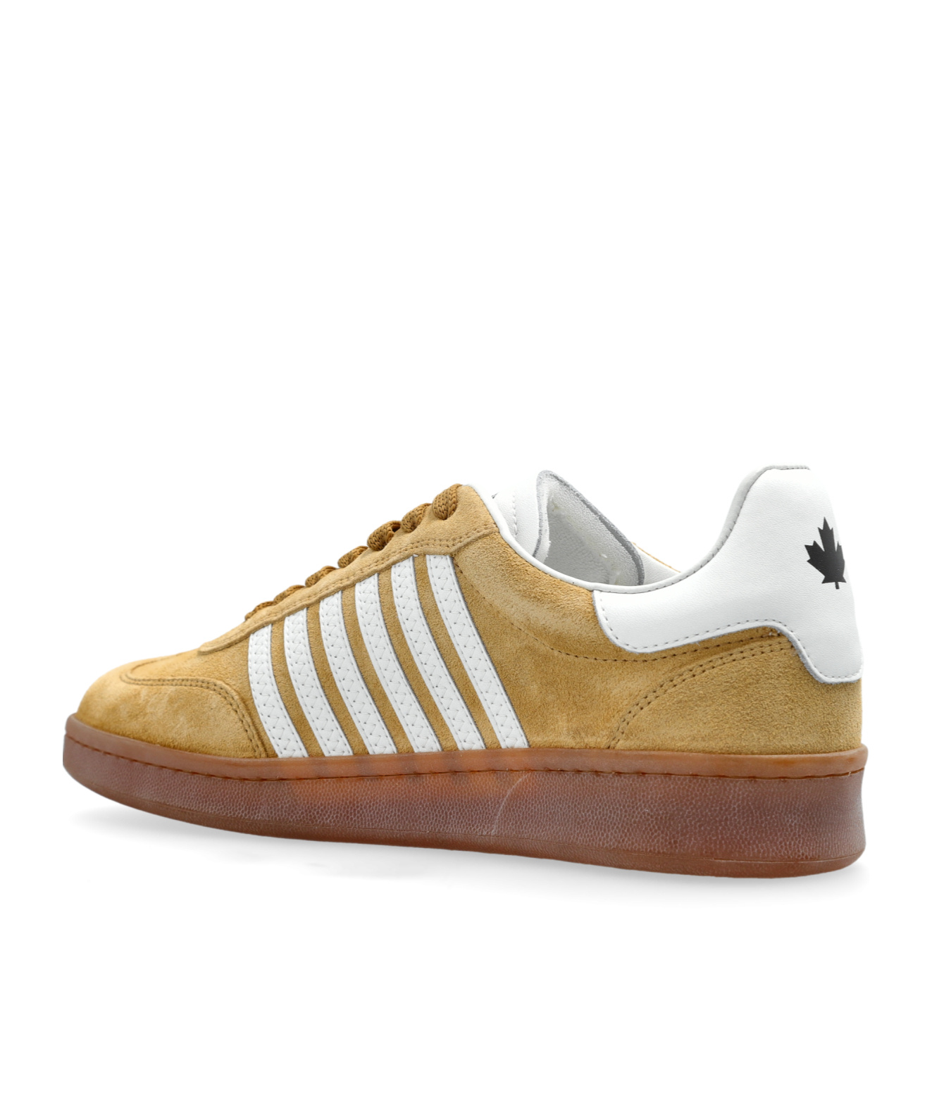Dsquared2 Lace-up Low-cut Casual Shoes In Brown