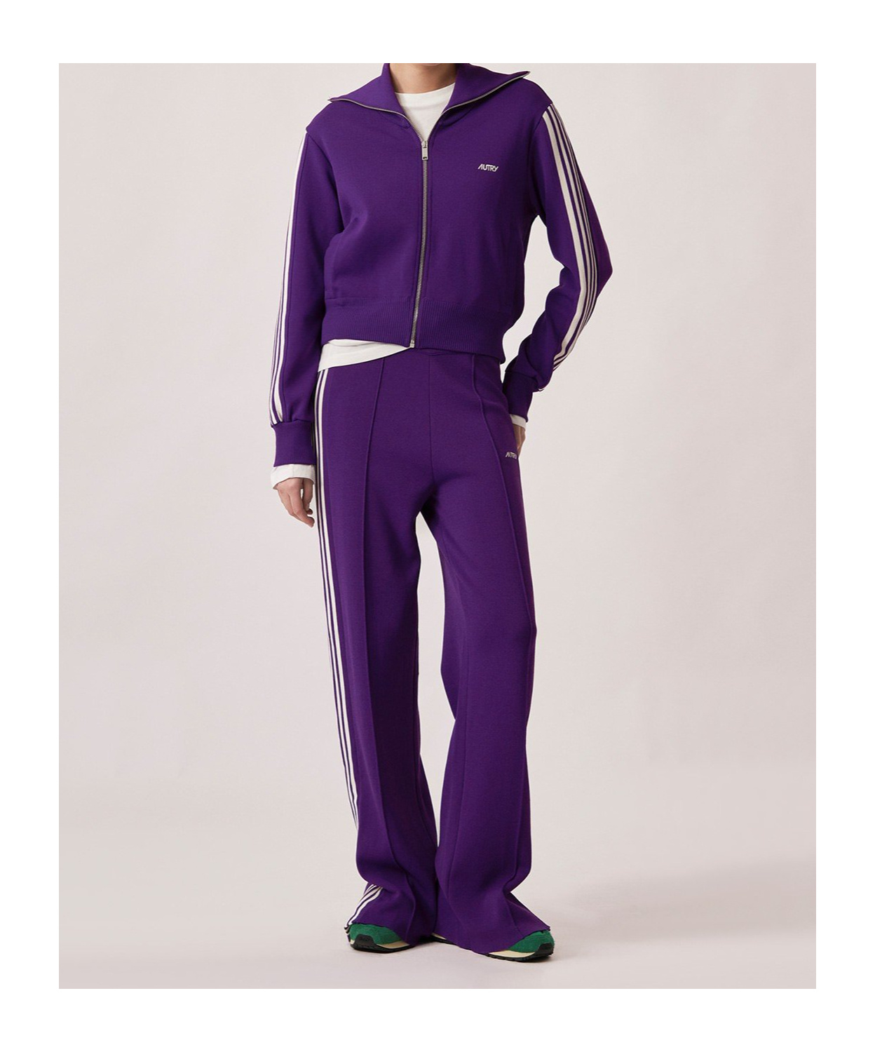 Autry Tennis Track Pants In Purple
