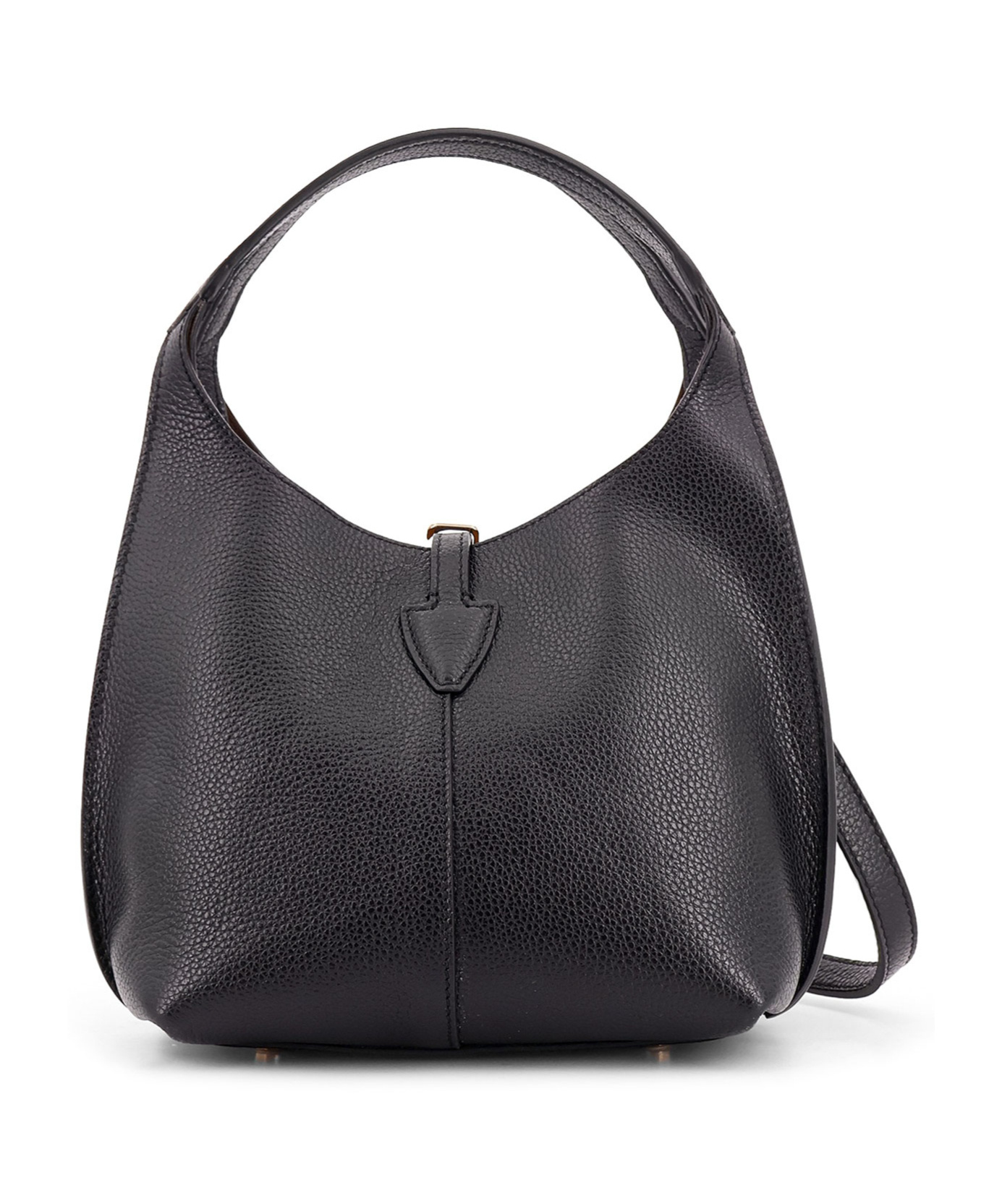 Tod's Double Handle Shoulder Bag In Black
