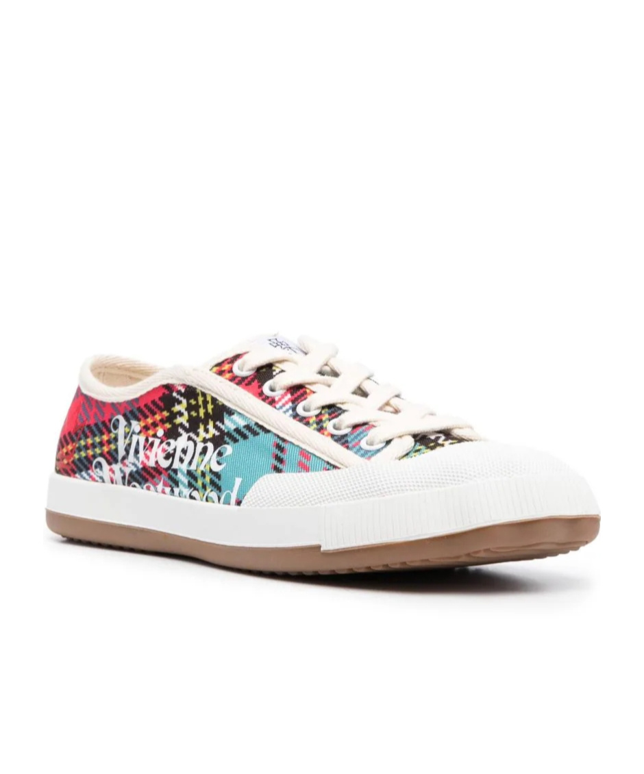 Vivienne Westwood Animal Gym Low-top Sneakers In White