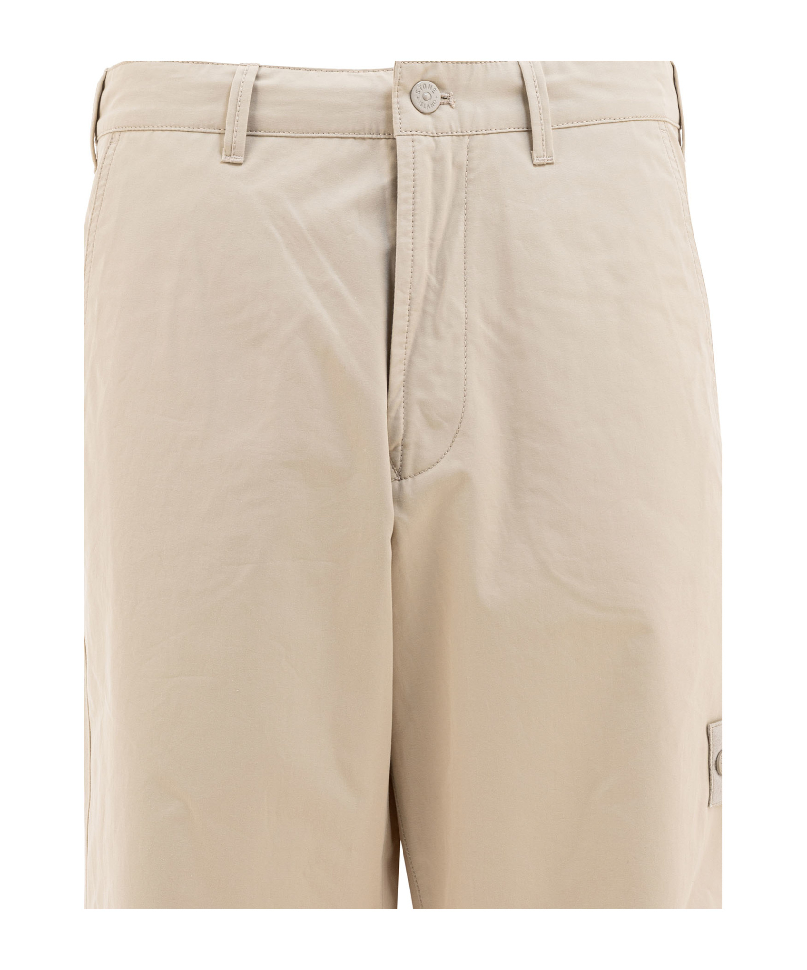 Stone Island Ghost Trousers In Nude