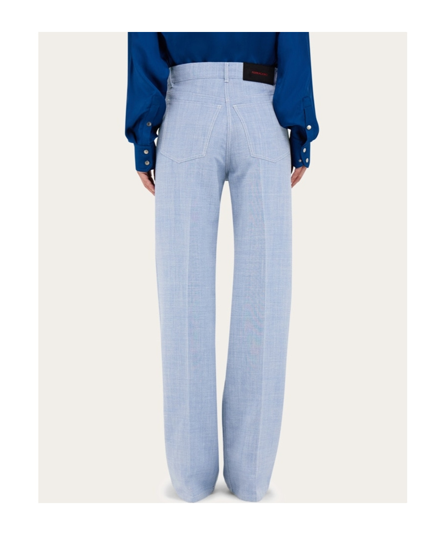 FERRAGAMO FIVE-POCKET PANTS