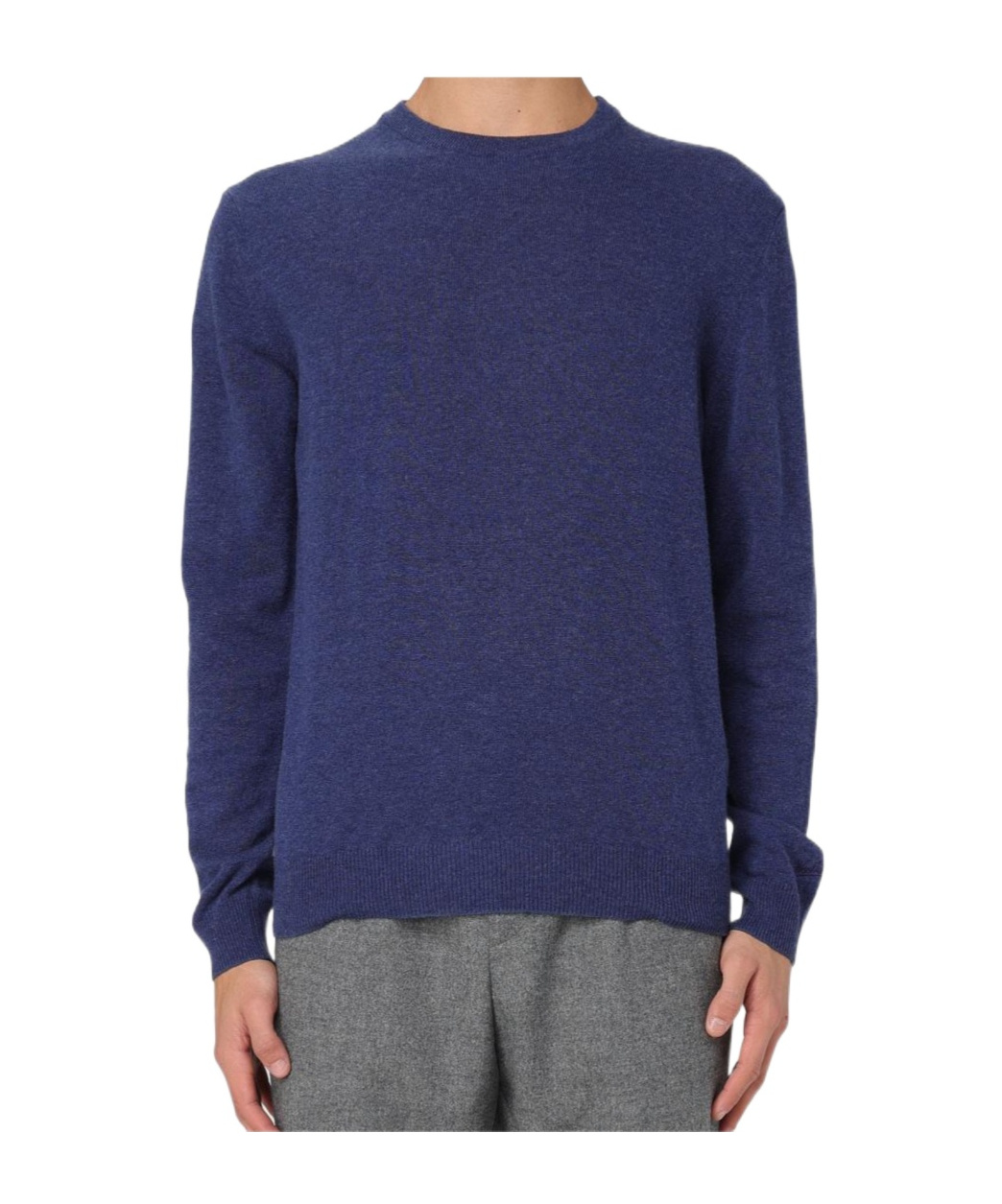 Woolrich Crew-neck Wool Sweater In Blue