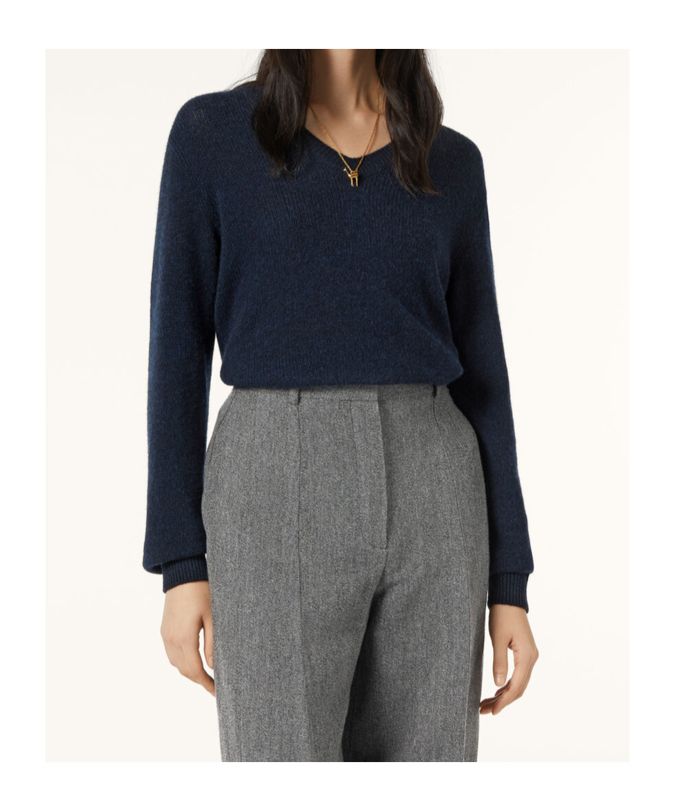 Loro Piana Fobello Pullover In Balzello Color Mixing