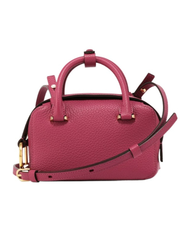 Delvaux Double Handle Shoulder Bag In Red