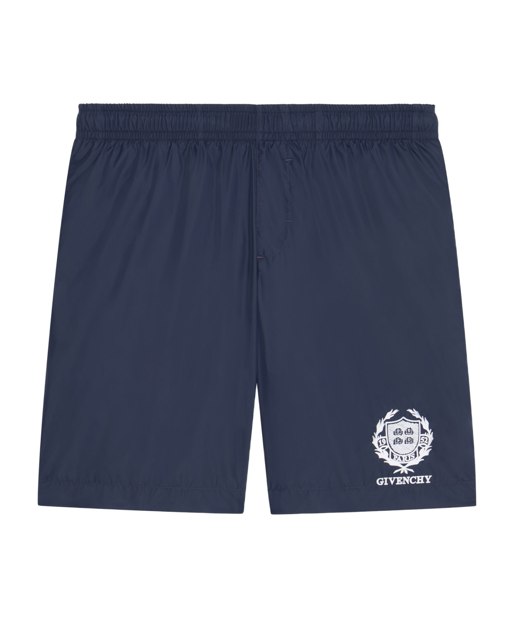 Givenchy Loose Waist Swimming Trunks In Blue