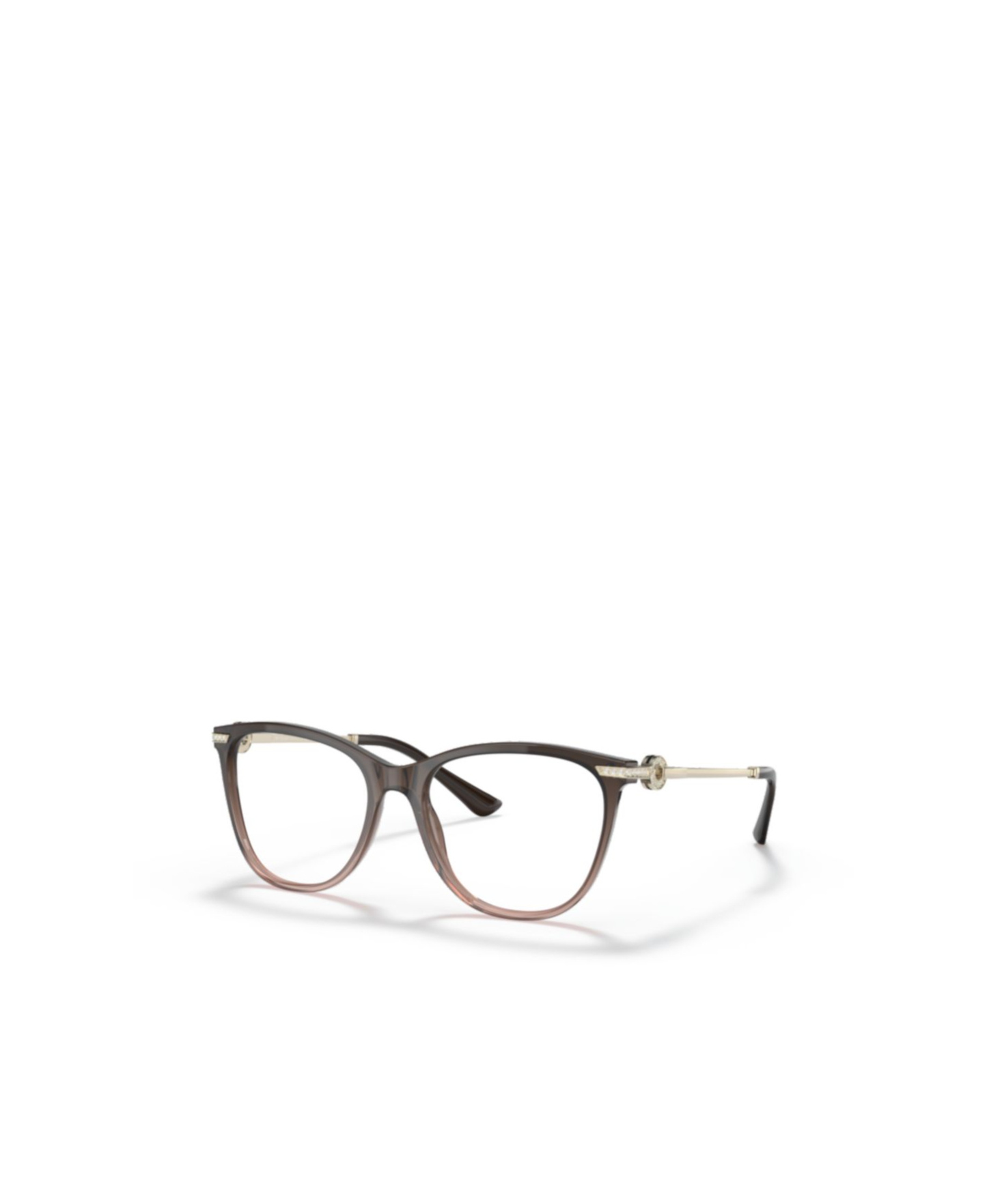 Bvlgari Bulgari Square Frame Glasses In Brown