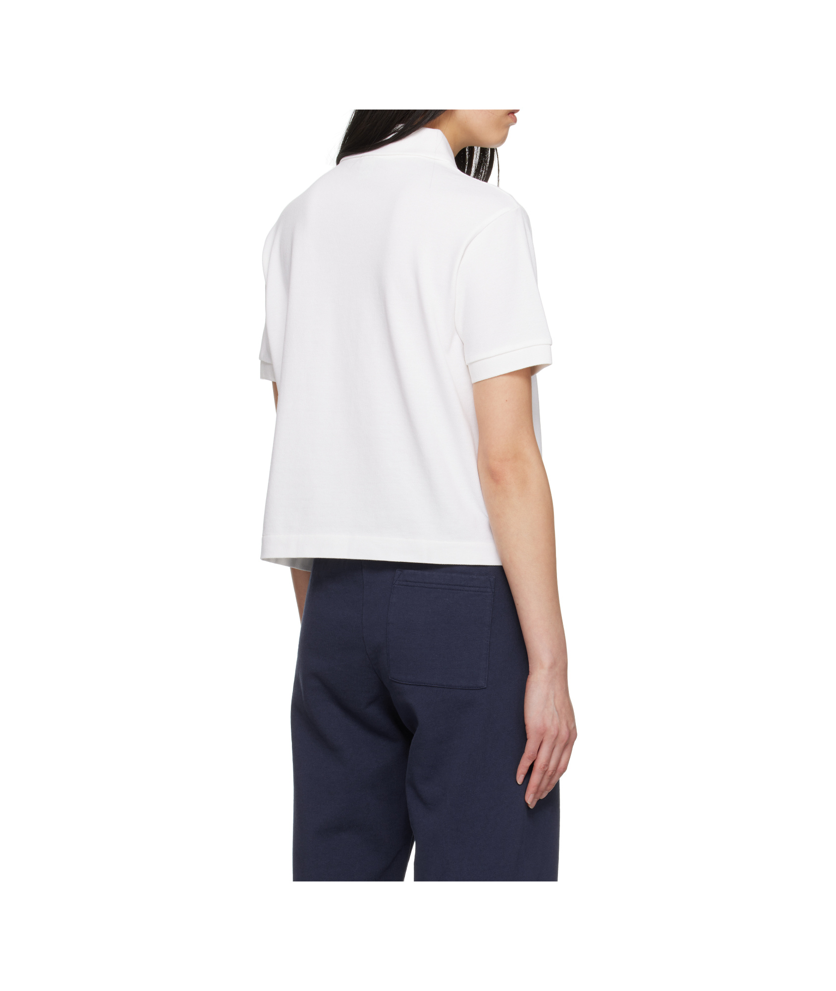 Sporty And Rich Logo Embroidered Short-sleeved Polo Shirt