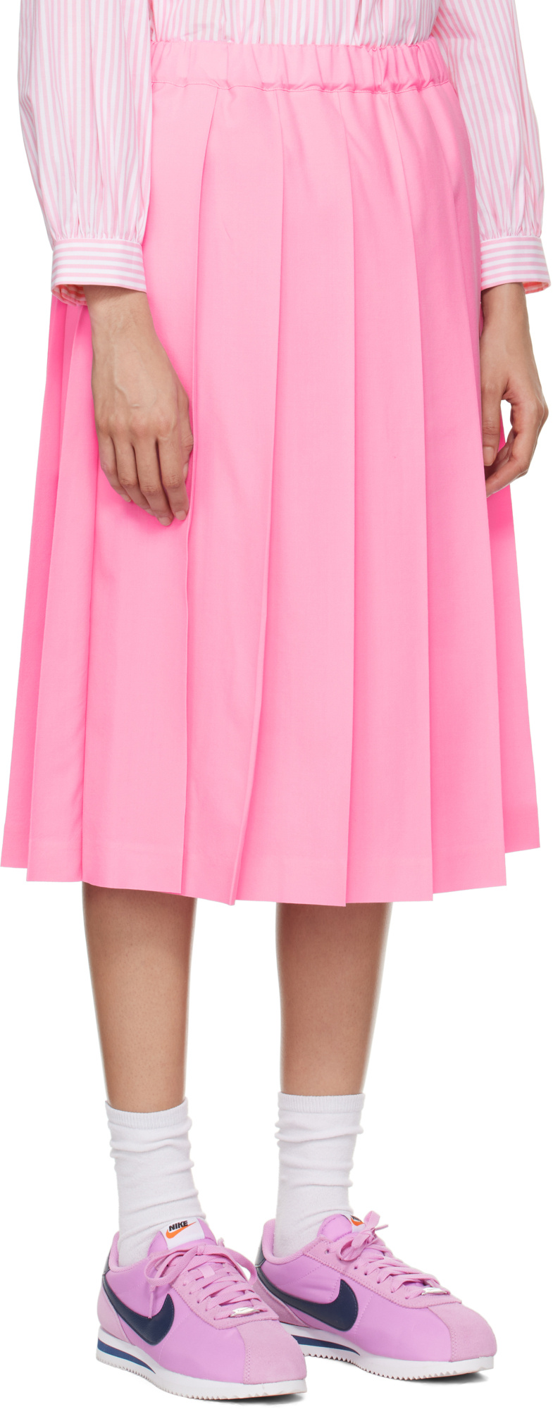 COMME DES GARÇONS PLEAT SKIRT