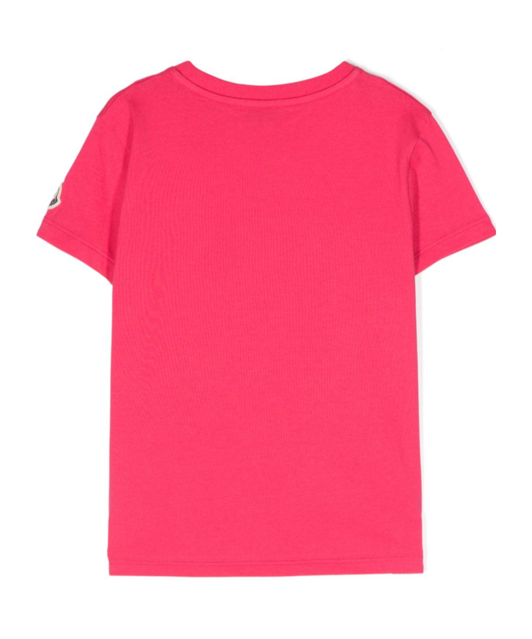 Moncler Short-sleeved T-shirt In Pink